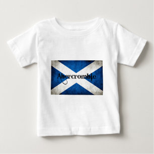 T-shirt Pour Bébé Drapeau Abercrombie Grunge