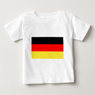 T-shirt Pour Bébé Drapeau allemand