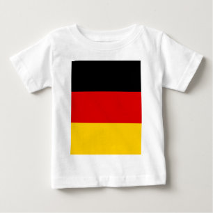 T-shirt Pour Bébé Drapeau allemand