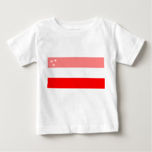 T-shirt Pour Bébé Drapeau assyrien historique (avant WWI)