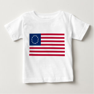 T-shirt Pour Bébé Drapeau Betsy Ross