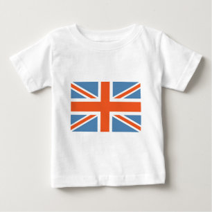T-shirt Pour Bébé Drapeau classique d'Union Jack les Anglais (R-U)