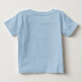 T-shirt Pour Bébé Drapeau d'Angleterre (Dos)