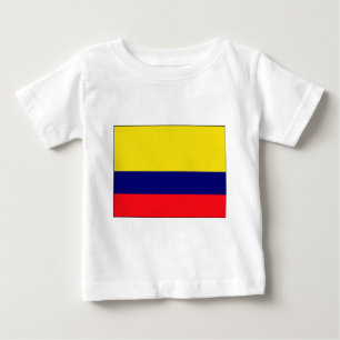 T-shirt Pour Bébé Drapeau de Colombie