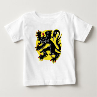 T-shirt Pour Bébé Drapeau de Flandre