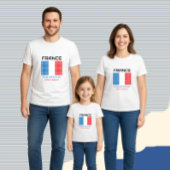 T-shirt Pour Bébé Drapeau de France