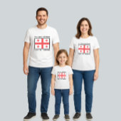 T-shirt Pour Bébé Drapeau de Géorgie