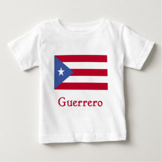 T-shirt Pour Bébé Drapeau de Guerrero