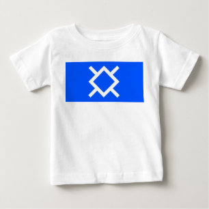 T-shirt Pour Bébé Drapeau de la Cheyenne du Nord