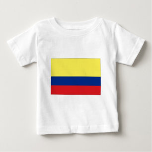 T-shirt Pour Bébé Drapeau de la Colombie