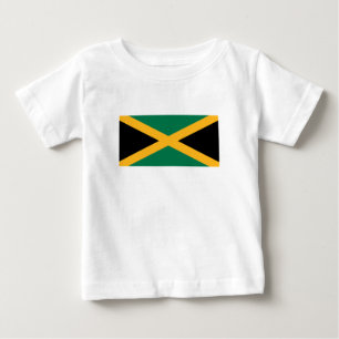 T-shirt Pour Bébé Drapeau de la Jamaïque