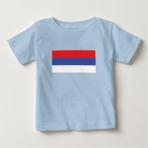 T-shirt Pour Bébé Drapeau de la Republika Srpska