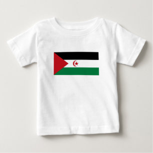 T-shirt Pour Bébé Drapeau de la République arabe sahraouie démocrati