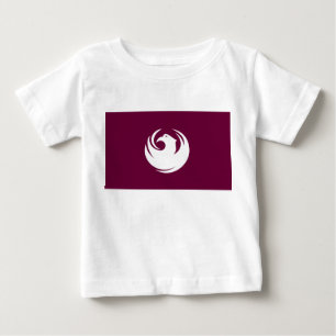 T-shirt Pour Bébé Drapeau de la ville de Phoenix (Arizona)