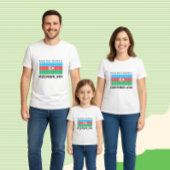 T-shirt Pour Bébé Drapeau de l'Azerbaïdjan