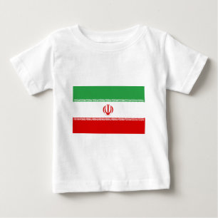 T-shirt Pour Bébé Drapeau de l'Iran