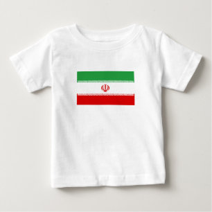 T-shirt Pour Bébé Drapeau de l'Iran