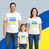 T-shirt Pour Bébé Drapeau de l'UKRAINE