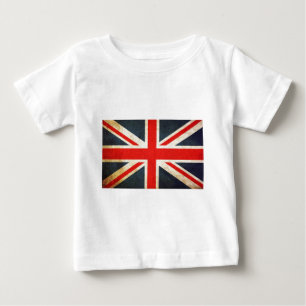 T-shirt Pour Bébé Drapeau de l'Union britannique