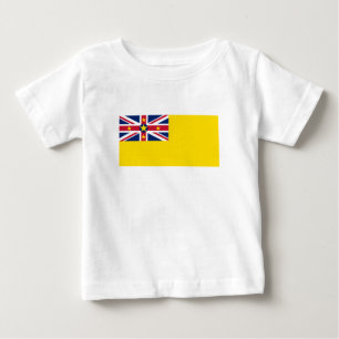 T-shirt Pour Bébé Drapeau de Niue