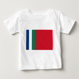 T-shirt Pour Bébé Drapeau de Republik Maluku Selatan (Moluques du
