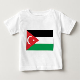 T-shirt Pour Bébé Drapeau de solidarité de Gaza Turquie