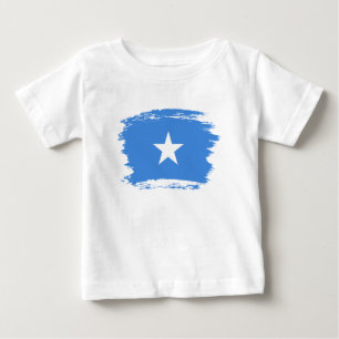 T-shirt Pour Bébé Drapeau de Somalie