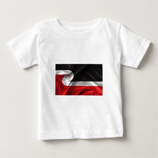 T-shirt Pour Bébé Drapeau de Tino Rangatiratanga (Devant)