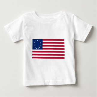 T-shirt Pour Bébé Drapeau des Etats-Unis Betsy Ross