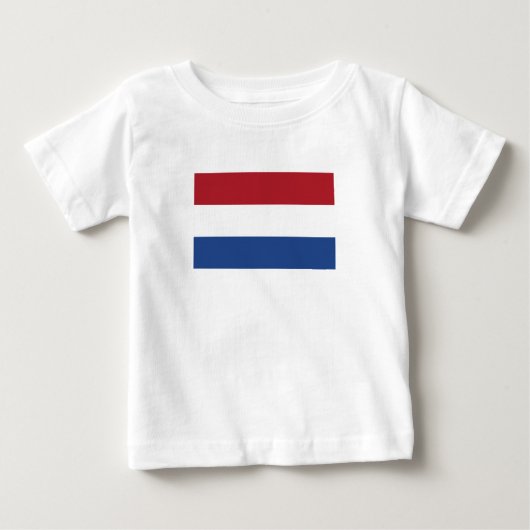 T-shirt Pour Bébé Drapeau des Pays-Bas (Devant)