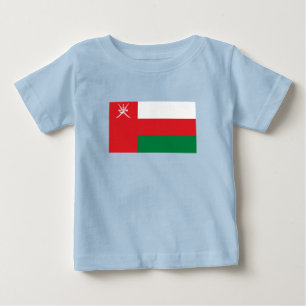 T-shirt Pour Bébé Drapeau d'Oman