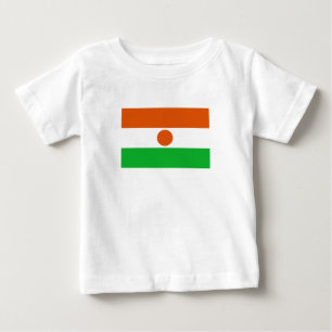 T-shirt Pour Bébé Drapeau du Niger