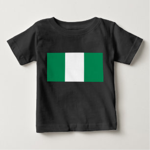 T-shirt Pour Bébé Drapeau du Nigeria
