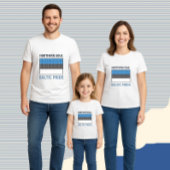 T-shirt Pour Bébé Drapeau estonien