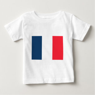 T-shirt Pour Bébé Drapeau français