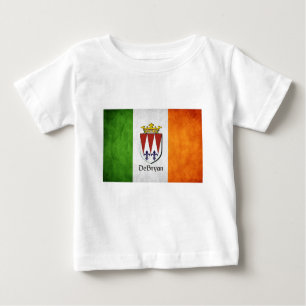 T-shirt Pour Bébé Drapeau irlandais DeBryan