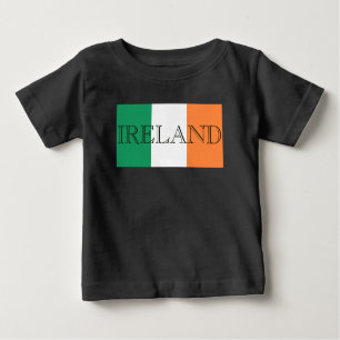 T-shirt Pour Bébé Drapeau irlandais - Irlande