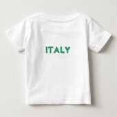 T-shirt Pour Bébé Drapeau italien (Dos)