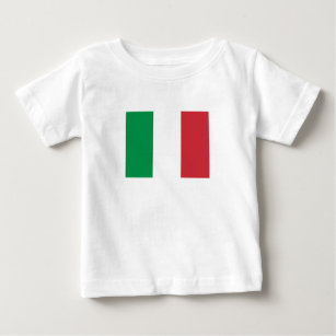 T-shirt Pour Bébé Drapeau italien patriotique
