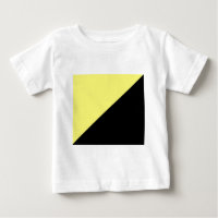 Drapeau jaune et noir de capitalisme d'Anarcho