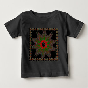 T-shirt Pour Bébé Drapeau kényan couleurs Art Imprimer/graphique
