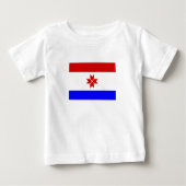 T-shirt Pour Bébé Drapeau Mordovia (Devant)