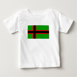 T-shirt Pour Bébé Drapeau national de Carélie