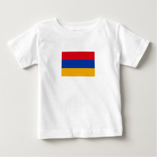 T-shirt Pour Bébé Drapeau patriotique arménien
