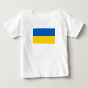 T-shirt Pour Bébé Drapeau patriotique ukrainien