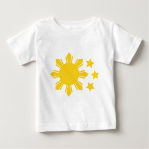 T-shirt Pour Bébé Drapeau philippin - fier d'être Pinoy !
