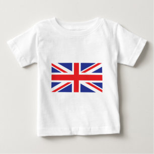 T-shirt Pour Bébé Drapeau Royaume-Uni/Union Jack