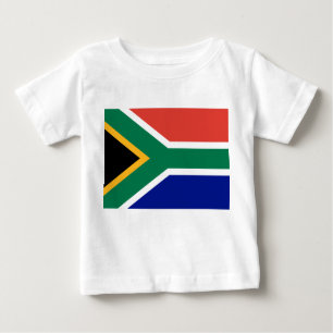 T-shirt Pour Bébé Drapeau sud-africain