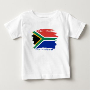 T-shirt Pour Bébé drapeau sud-africain