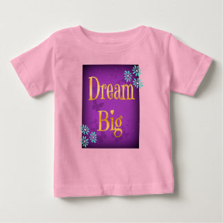 T-shirt Pour Bébé Dream Big Flowers Butterflies Enfant's Child